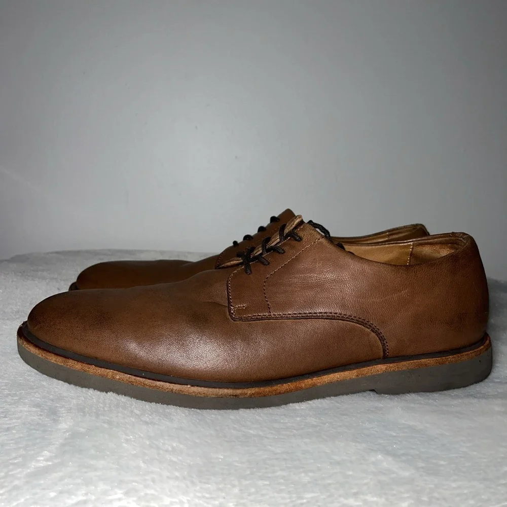 Gentle‎ Souls Oxfords Men's Size 8.5 Brown Cognac Leather Classic Shoes Designer